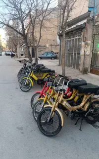 موتور سیکلت براوو در حد تمیز