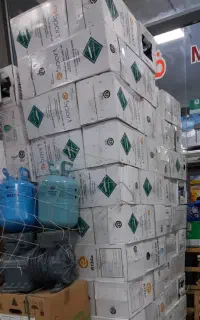 شارژ گاز کولر خودرو/اورجینال/شروع قیمت از۱۲۹۵ت