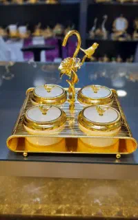 ظرف چهارقسمتی درب پرنده ای آبطلا اماراتی وارداتی