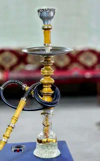 قلیان نقره کوبی و برنجه کوبی