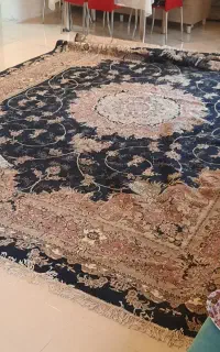فرش ماشینی کاشان ۱۲ متری