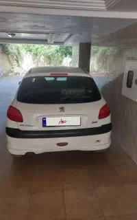 ۲۰۶ مدل ۹۱ بدون رنگ و ضربه