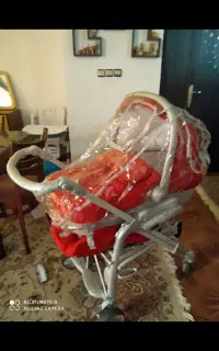 ست کالسکه و کریکات برند cam ایتالیا اورجینال