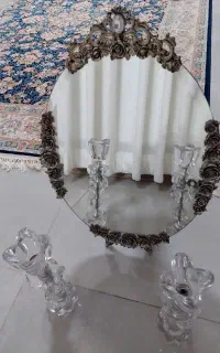 آینه و شمعدان
