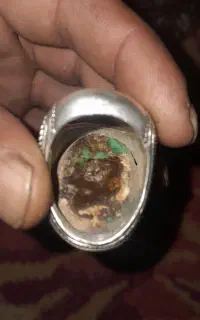 انگشتر نقره فیروزه نیشابور درجه ا