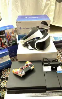 1ترابایت ps4 به همراه عینک VR
