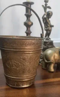 لوازم قدیمی برنزی و برنجی