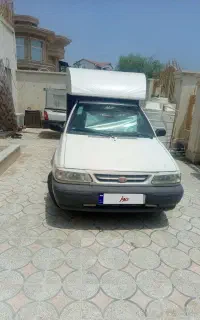 پراید وانت مدل ۴۰۲بدون رنگ شاسی پلم ه
