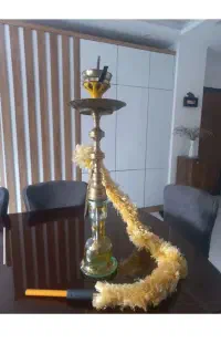 یک عدد مایه قلیون برنجی تو پر