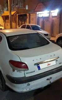 پژو ۲۰۶ مدل ۹۰ sd v8 tu5 تصادفی