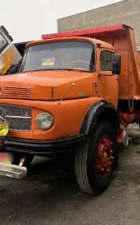 کمپرسی بنز۱۰تن حمل شن.ماسه.اهک.اجر.شسته