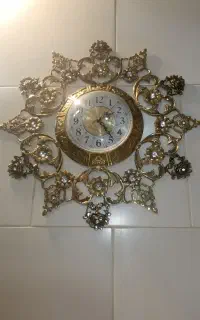 ساعت دیواری برنزی