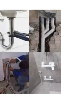 لوله کشی و تعمیرات. فاضلاب