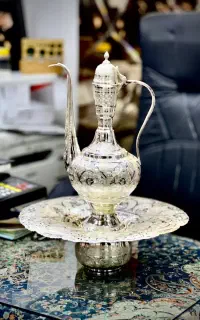 افتابه لگن نقره