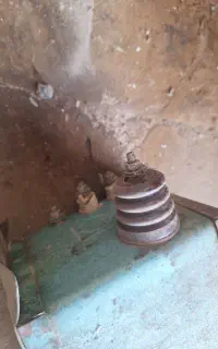 ترانس ال ای دی قدیمی  وکمپرسور یخچال قدیمی