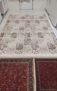 گلیم فرش طرح ترک