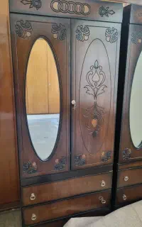 کمد جالباسی چوبی