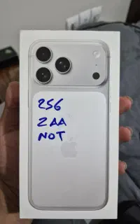 آیفون 17 pro max پرومکس سیلور سفید