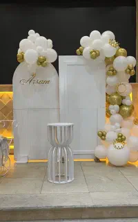 بادکنک آرایی و گل آرایی و ماشین عروس