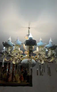 لوستر چینی برنز
