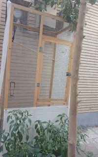 قفس چوبی سالم مخصوص پرنده