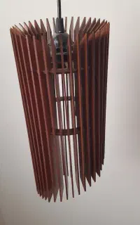 لوستر چوبی