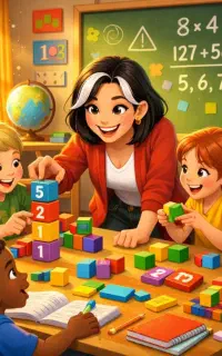 آموزش رایگان ریاضی دبستانی‌ها