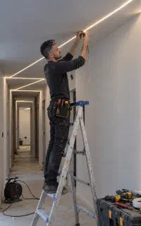 برقکار رفع اتصالی بازسازی کلی جزئی لاین نوری