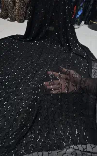 حریر پولک ملیله دوزی