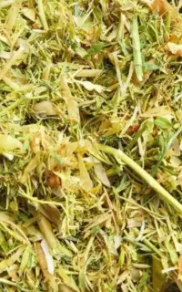 کاه.  کاه لوبیا