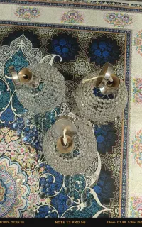 لوستر کریستال اویز