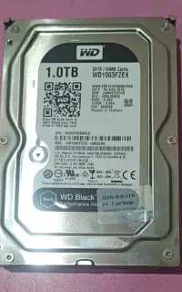 هارد 1TB Western Black سلامت ۱۰۰٪