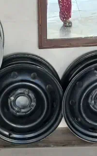 ۴عددرینگ فولادی درحدنو