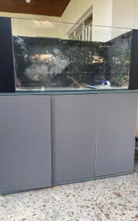 اکواریوم ۳۰۰ لیتر ریملس با سامپ حرفه ای و کمد