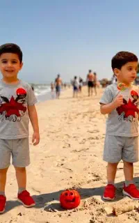 ۲تیکه چاپی دورس پسر -کارخانه پوشاک تهرانی فر