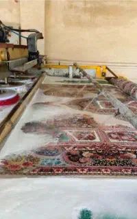 قالیشویی مروارید نمونه