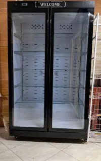 پخش یخچال دو درب مشکی کمپرسور امبراکو