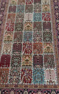 سلام یک عدد کناره فرش خشتی نو اصلن استفاده نشده