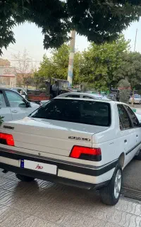 پژو ۴۰۵ مدل۸۴ اتاق تعویض ۱۴۰۵ خشک