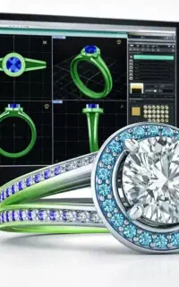 آموزش پولساز طراحی طلا و جواهرات با ماتریکس +مدرک