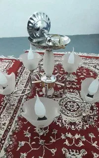 ۲ عدد لوستر ۵ شعله TINKO ایتالیا