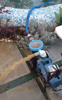 جارواستخری و نظافت استخر