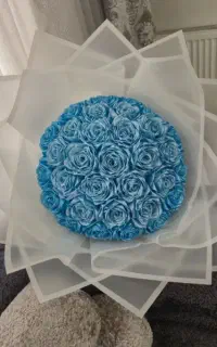 سفارشات انواع دسته گل و باکس گل ربانی