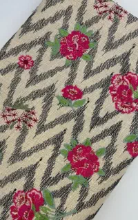 پارچه جوت هندی سوزندوزی