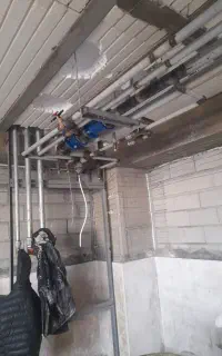 اجرای لوله کش تاسیسات