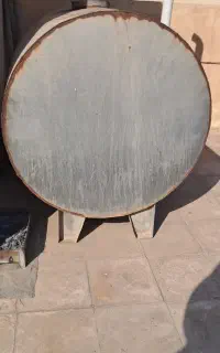 نردبام اهنی و تانکر اب