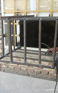 جوشکاری سیار درو پنجره حفاظ اسپیلت و کولر گازی