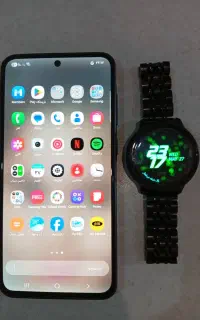 گوشی A 36 و ساعت اکتیو ۲سامسونگ5G رم8  256g