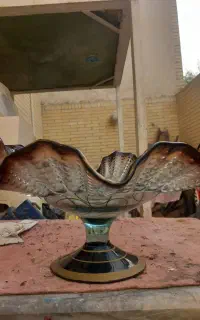 ظرف میوه شیشه ای