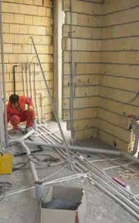 لوله کشی آب و فاضلاب ساختمان